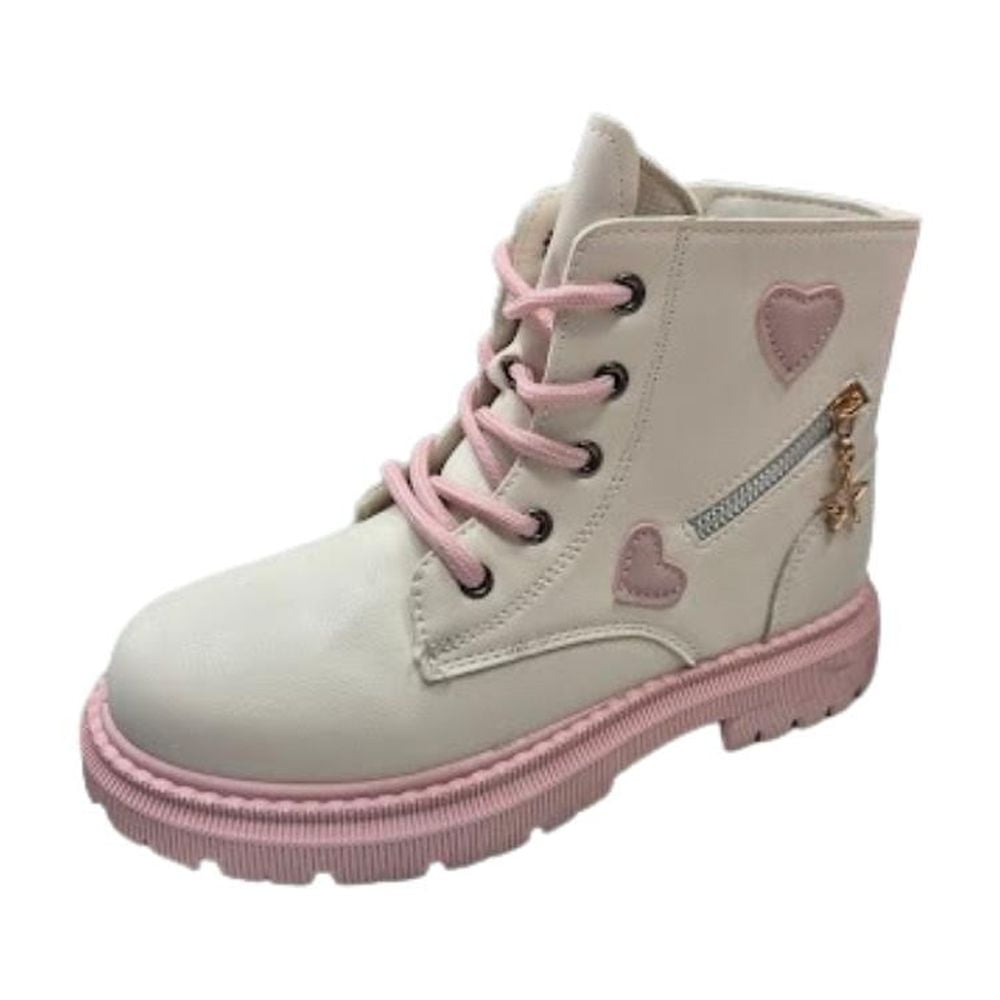 Vinnys Outlet - Bota De Invierno Niña Blanco