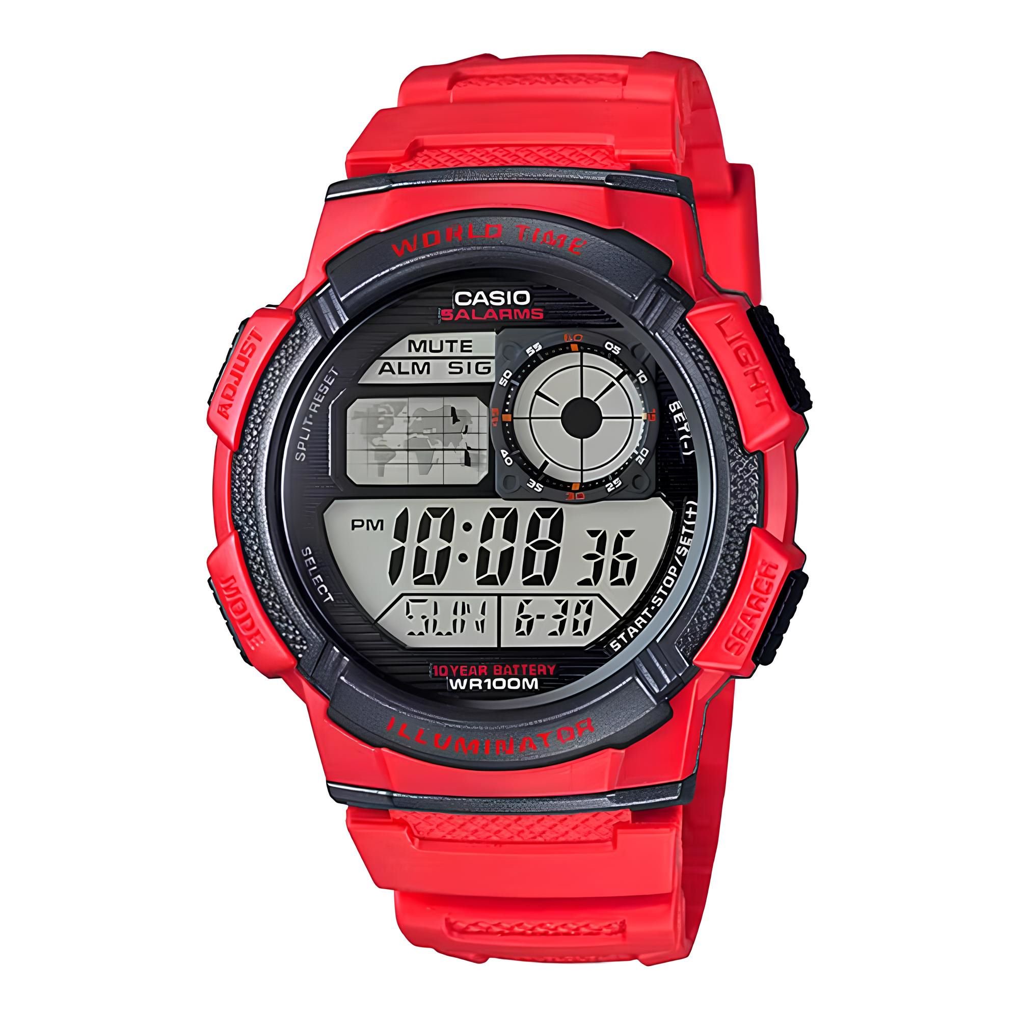 Casio - Reloj Ae-1000w-4av Hombre Digital Resina