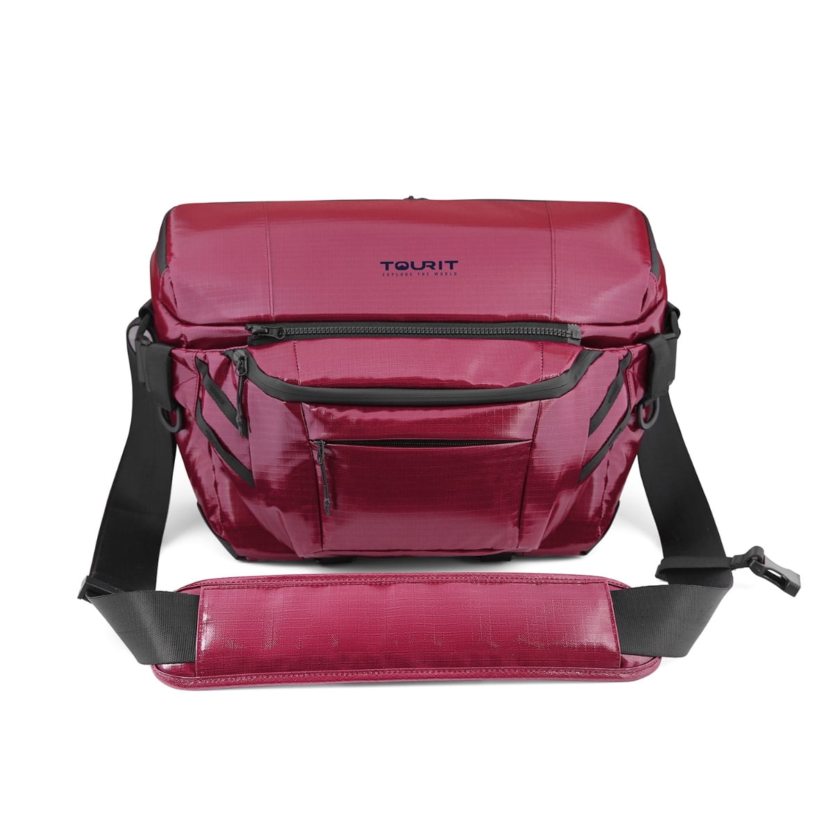 Tourit - Lonchera De Gran Capacidad - Rojo