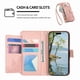 thumbnail image 4 of Funda FOXDOCK cartera de piel sintética para FOXDOCK Samsung Galaxy S26 Pro – Resistente a golpes, RFID – rosa, 4 of 6