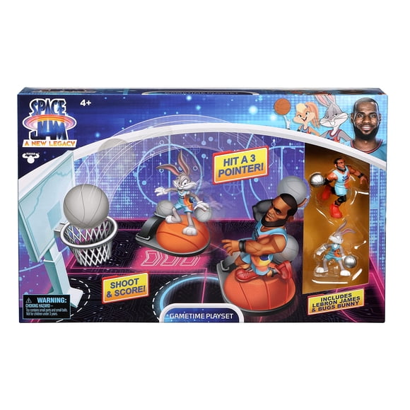 Set de juego Moose Toys Space Jam: A New Legacy con LeBron y Bugs Bunny