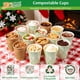 thumbnail image 5 of Vasos de Papel Biotakeware 360 ml 240 unidades Compostables, 5 of 8