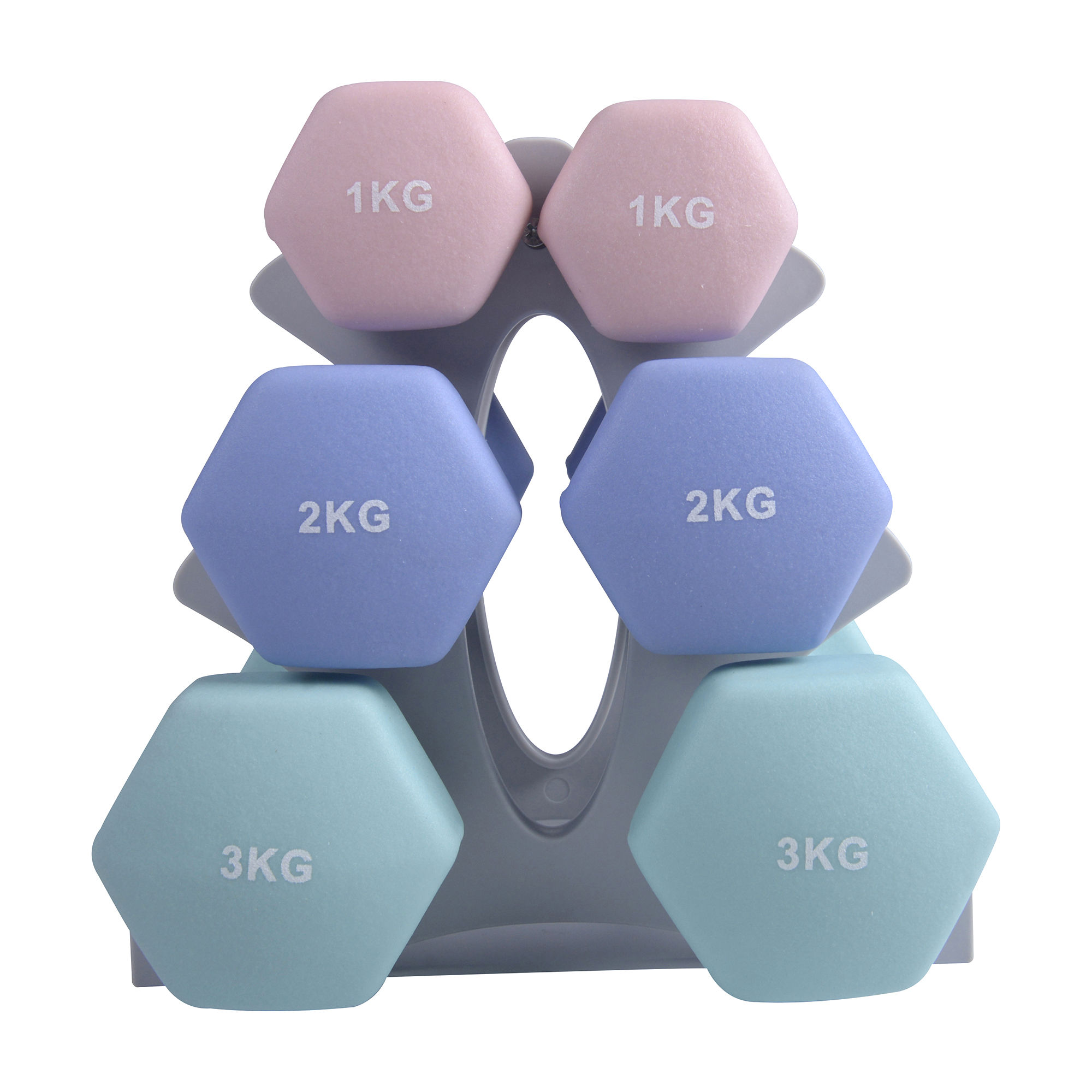 Athletic Works - Accesorio Fitness Set Pesas 1.2 Y 3Kg