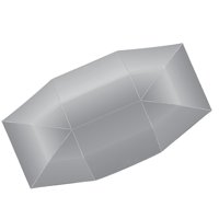 Ioensy - Aislamiento Térmico Cortina Heatshield Techo Paraguas Sombra Para Automóvil Vehículo 4.5X2.1M Plata