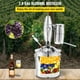 thumbnail image 3 of Destilador de alcohol VEVOR de 30 litros con bolas de cerámica para vino, 8 galones, 3 of 3