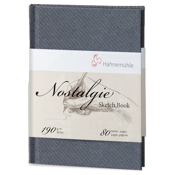 Cuaderno de bocetos Hahnemühle Nostalgie, A5, 190 g/m², 80 páginas