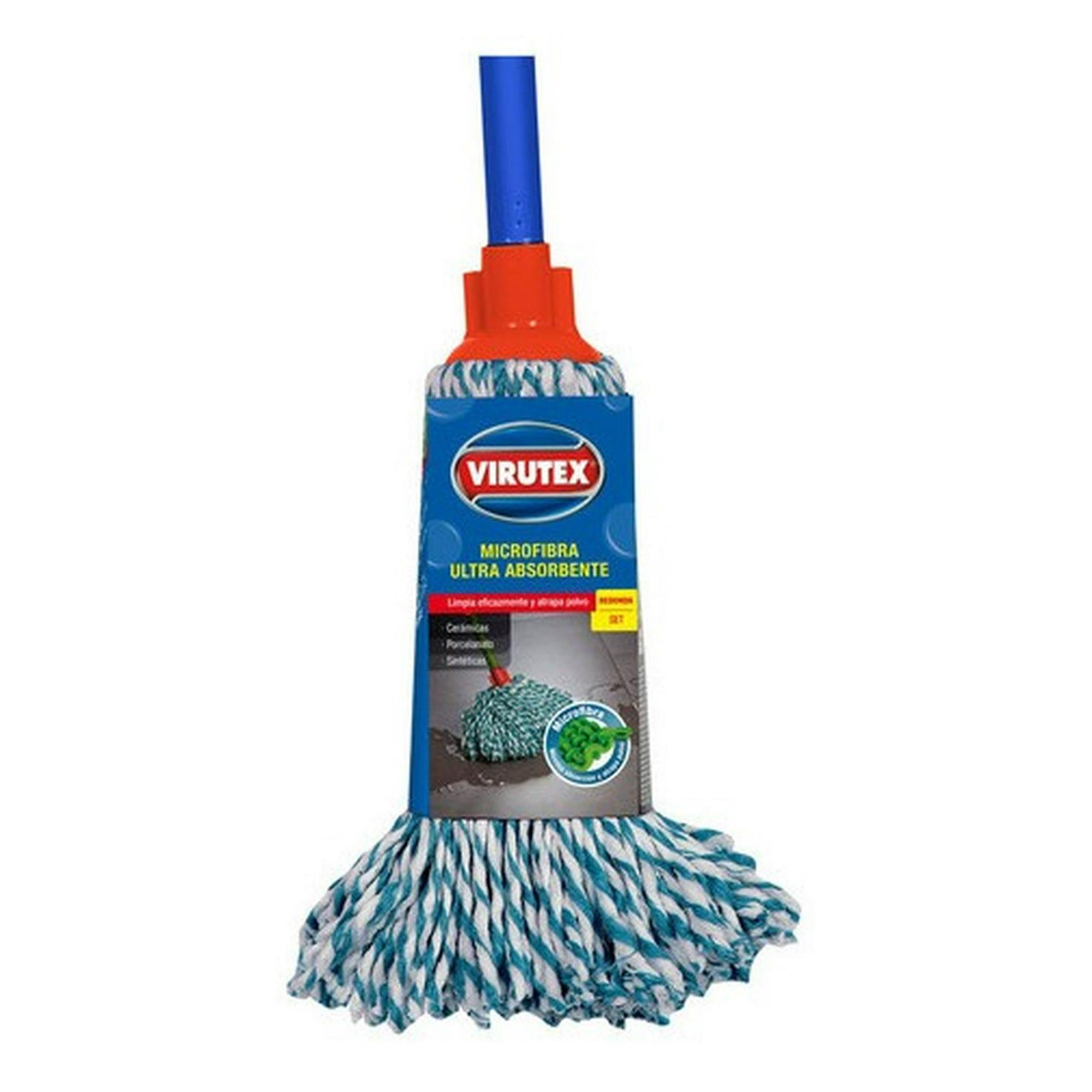 Virutex - Set Mopa Redonda Microfibra