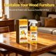 thumbnail image 2 of Limpiador abrillantador cera abejas muebles 118ml spray suelos madera armarios esponja toalla, 2 of 8