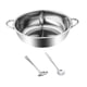 thumbnail image 5 of Shabu Shabu Hot Pot Olla Caliente Con Cucharas Para Restaurante Camping Hogar, 5 of 5