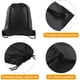 thumbnail image 3 of Mochila con cordón y tira reflectante, ideal para yoga, deportes y viajes., 3 of 7