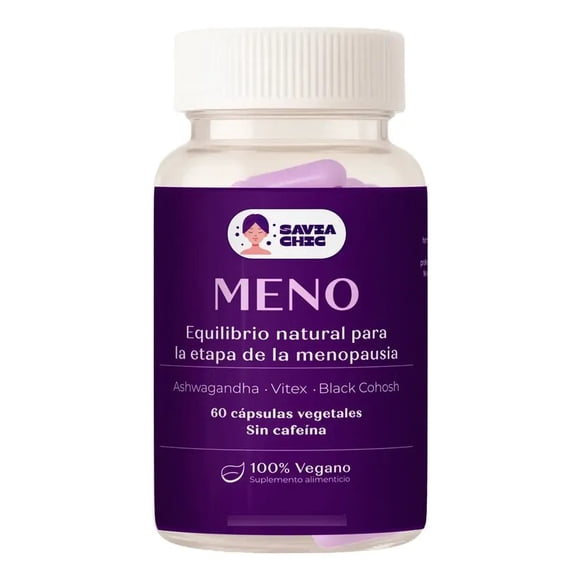 Menopausia Meno Sofocos Bochornos Animo 60 Caps Savia Chic