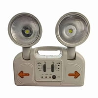 Aventura Store - Lampara Led Emergencia Recargable Automatica 2 Faros