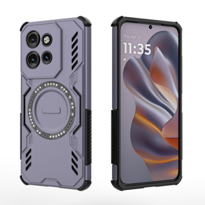 Funda Foxdock Para Motorola Edge 50 Neo 5G , Magnética, Resistente A Golpes, Con Soporte, Unisex, Carga Inalámbrica