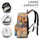 thumbnail image 4 of Luca-theme Backpack, Campus style schoolbag Bookbag with Adjustable Shoulder Straps And Large Zip Compartment, Unisex Travel Bags.42x30x15cm, 4 of 6