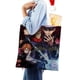 thumbnail image 4 of Jujutsu Kaisen Bolso de tela con estampado de lienzo para mujer, bolsa de compras reutilizable y estética, con cremallera interior, regalo para mujer, 35 × 40 cm., 4 of 6