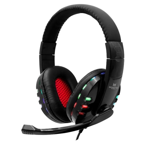 Audífonos Gamer Headset Over Ear 29MTGAU774 Bogey con cable Negro