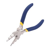 Magideal - Alicates Para Hacer Fianzas De 6 , Alicates Portátiles Para Doblar Alambre Redonda, Alicates Para Bucles De Abalorios, Fabricación De