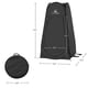 thumbnail image 2 of Carpa de ducha plegable con forma de cápsula Wakeman Outdoors, color negro, 2 of 7