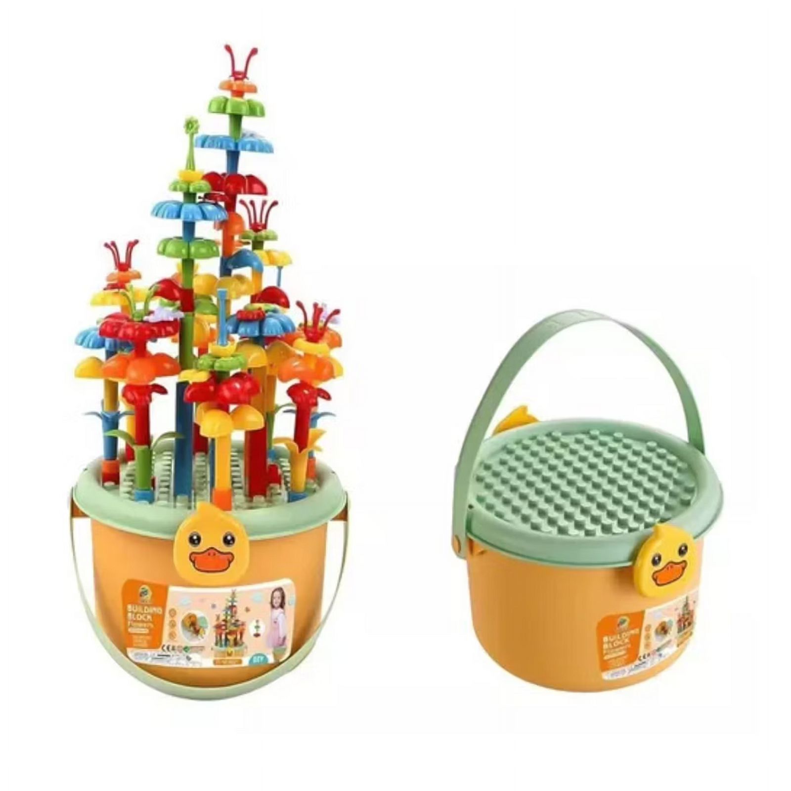 Genérico - Balde Bloques De Construccion 142Pcs Juguete Didactico Niños