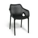 thumbnail image 1 of Silla Terraza Plástica Qatar Negra, 1 of 6