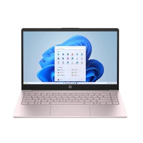 Laptop Hp N150 De 14"" Hd, 16 Gb De Ram, 128 Gb Ssd, Rosa,
