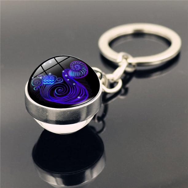 12-Star Constellation Keychain - A Unique Gift for a Loved One!