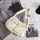 thumbnail image 5 of Bolso bandolera de lona, bolso tote de lona, bolso bandolera tipo hobo con múltiples bolsillos, bolso tote de lona para mujer y hombre., 5 of 6