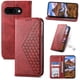 thumbnail image 3 of Funda Flip FOXDOCK para Google Pixel 9A , Estilo Billetera con Diseño Rombo, Correa de Mano y Soporte, Uso Diario, 3 of 6