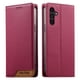 thumbnail image 1 of Funda Tipo Cartera de Cuero Sintético para Samsung Galaxy A15 Bloqueo RFID, con Ranuras para Tarjetas y Bolsillo para Efectivo, Cierre Magnético Fuerte Rojo, 1 of 6