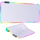 thumbnail image 1 of Alfombrilla de ratón DR CATCH RGB LED grande blanca 80 x 30 cm, 1 of 6