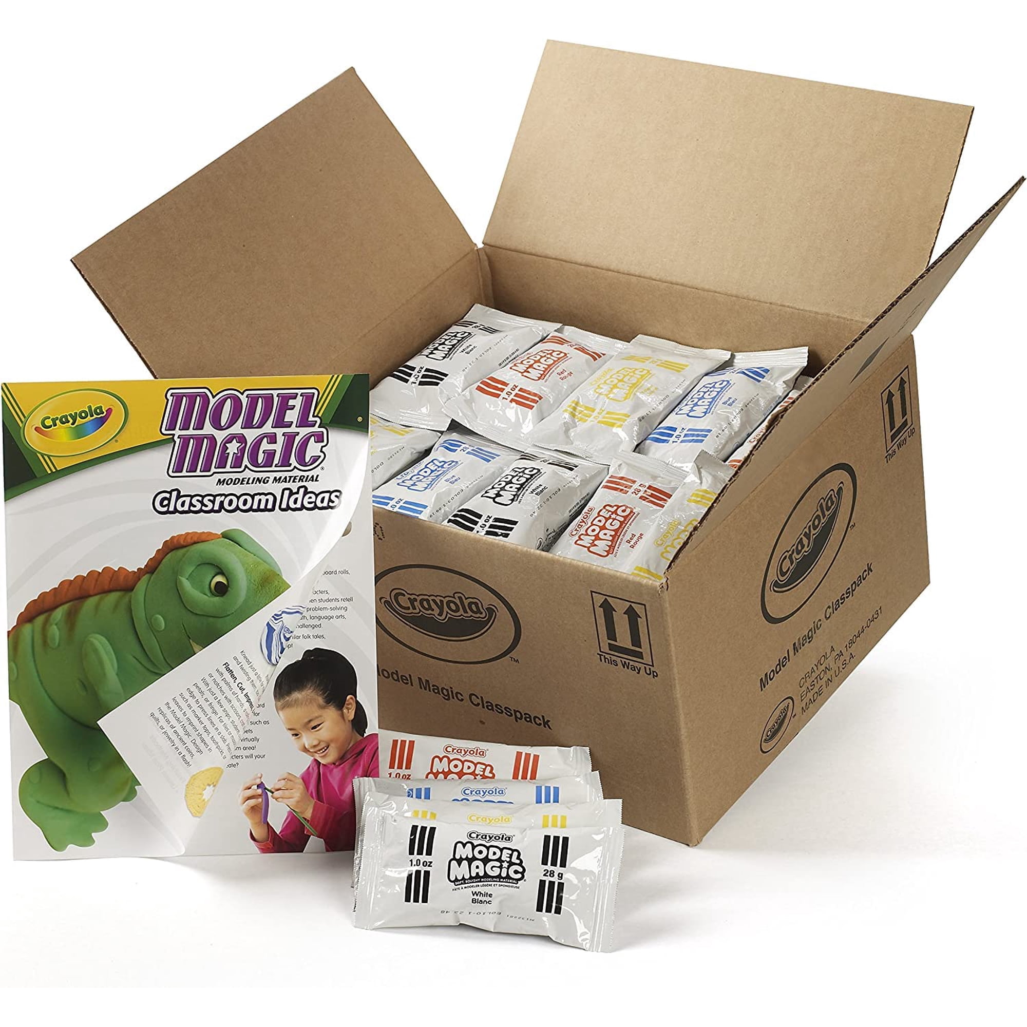 Arcilla De Modelar Crayola Model Magic, Material Escolar De 75 Quilates, Más De 3