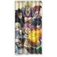 thumbnail image 1 of Cortina de ducha de anime japonés Fairy Tail Natsu Lucy, juego de cortina de baño con ganchos, tamaño 36 x 72 pulgadas, 1 of 3