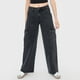thumbnail image 2 of Jeans Mujer Cargo Straight Fit Color Negro Corona, 2 of 5