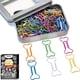 thumbnail image 1 of Clips De Papel Con Forma De Hueso De Perro 60 Unidades Colores Surtidos, 1 of 9