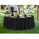 thumbnail image 3 of Mantel redondo negro de 213 cm – Pack de 6 – Utopia Kitchen, 3 of 9