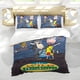 thumbnail image 5 of Los Thornberrys Salvajes Conjunto de sábanas temático, trío de piezas, cómodo y amigable con la piel, diseño único, regalo de decoración para el hogar para familiares, amigos y fans,173cm *218cm, 5 of 6
