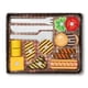 thumbnail image 4 of Set de barbacoa Melissa & Doug para asar y servir con 20 piezas de comida de madera, 4 of 9