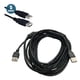 thumbnail image 2 of Cable Alargador USB 2.0 Extension de 5 Metros Macho Hembra negro, 2 of 4
