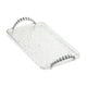 thumbnail image 3 of Bandeja Rectangular Para Servir, Organizador De Tocador De Baño Para Dormitorio, Mesita De Noche, Cocina, Borde Plateado Transparente, 3 of 5