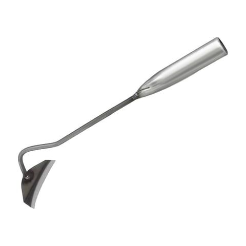 Ioensy - Herramienta De Deshierbe De Jardín, Azada Manual Ligera De Metal De 11 Pulgadas Para Patio De Césped, 1 Uds.