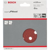 Bosch - Pack Discos Lija Velcro (5U) 125Mm (5'') Grano 60