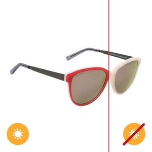 Delsol - Solize Demasiado Caliente Para Manejar - Perla A Rosa De Para Unisex - Gafas De Sol