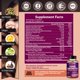 thumbnail image 3 of Vitaminas para el crecimiento del cabello, Rainbow Nutrients, biotina, 10,000 mcg x2, 3 of 3