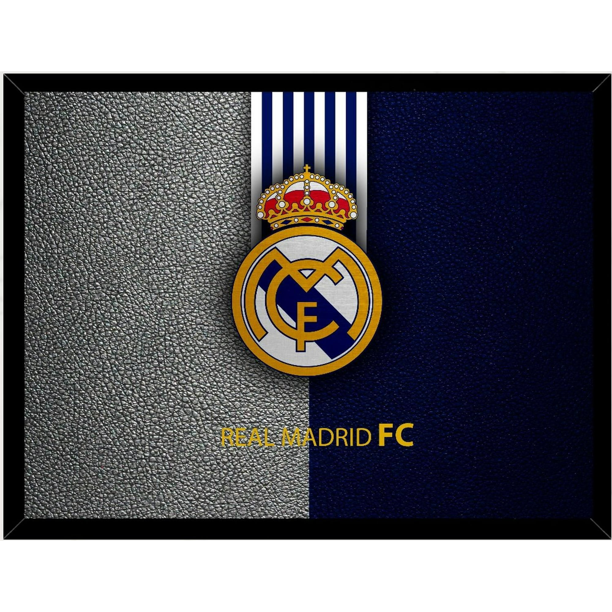Genérico - Cuadro Decorativo Real Madrid Medidas 30x40 Cm