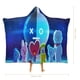 thumbnail image 2 of BT21 Manta Capa con Capucha Anti-Bolitas, Manta de Lana Ártica Suave, Manta Portátil de Felpa Ligera y Lujosa, Poncho para Siesta en Casa y Oficina, 100*130cm, 2 of 6