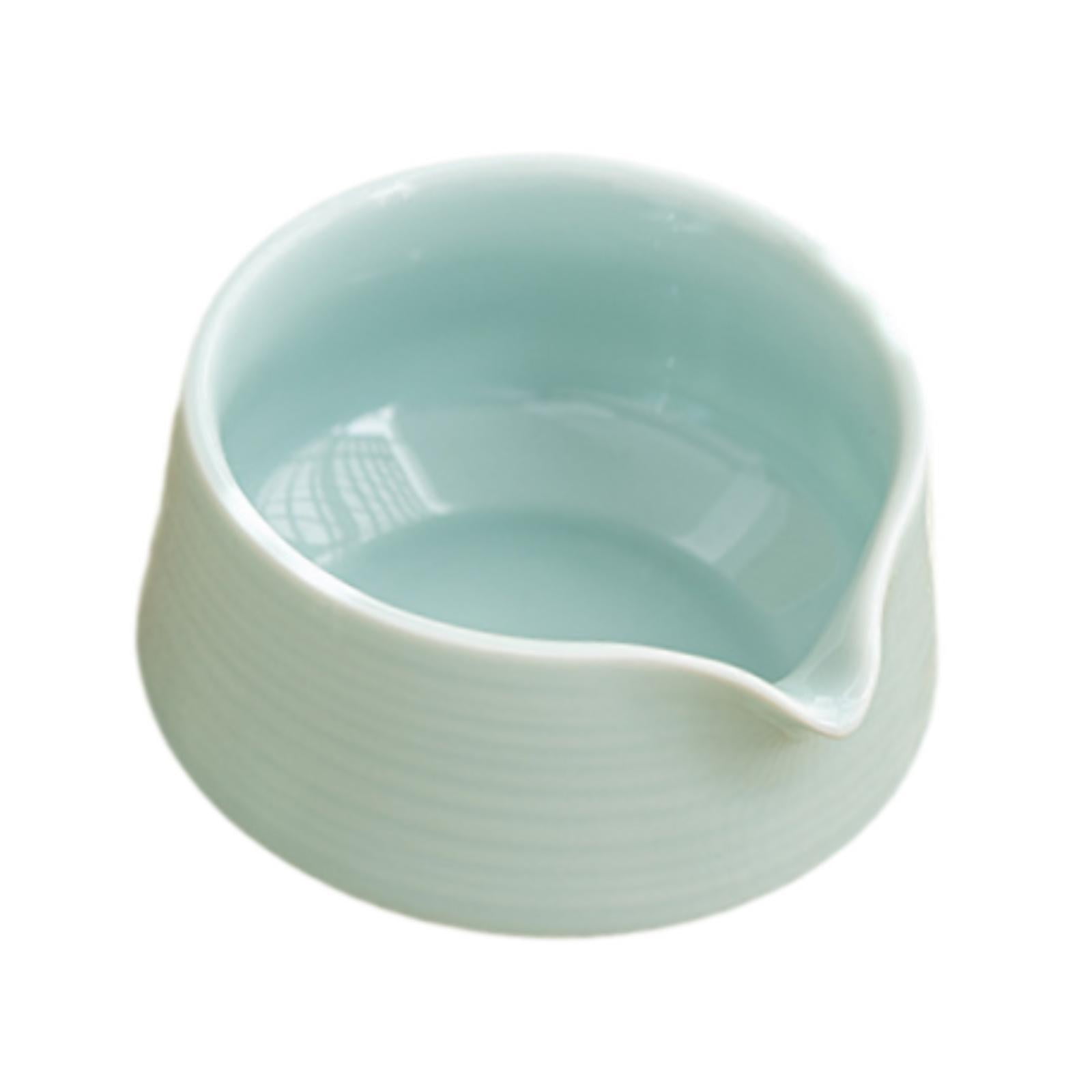 Bothyi - Cuenco De Cerámica Para Matcha, Accesorio Para La Ceremonia Del Té Verde Chawan Con Pico Vertedor