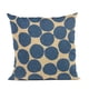 thumbnail image 1 of Cojín decorativo Plutus Brands Blue Plutus Spotty Dot 50 x 90 cm, 1 of 9