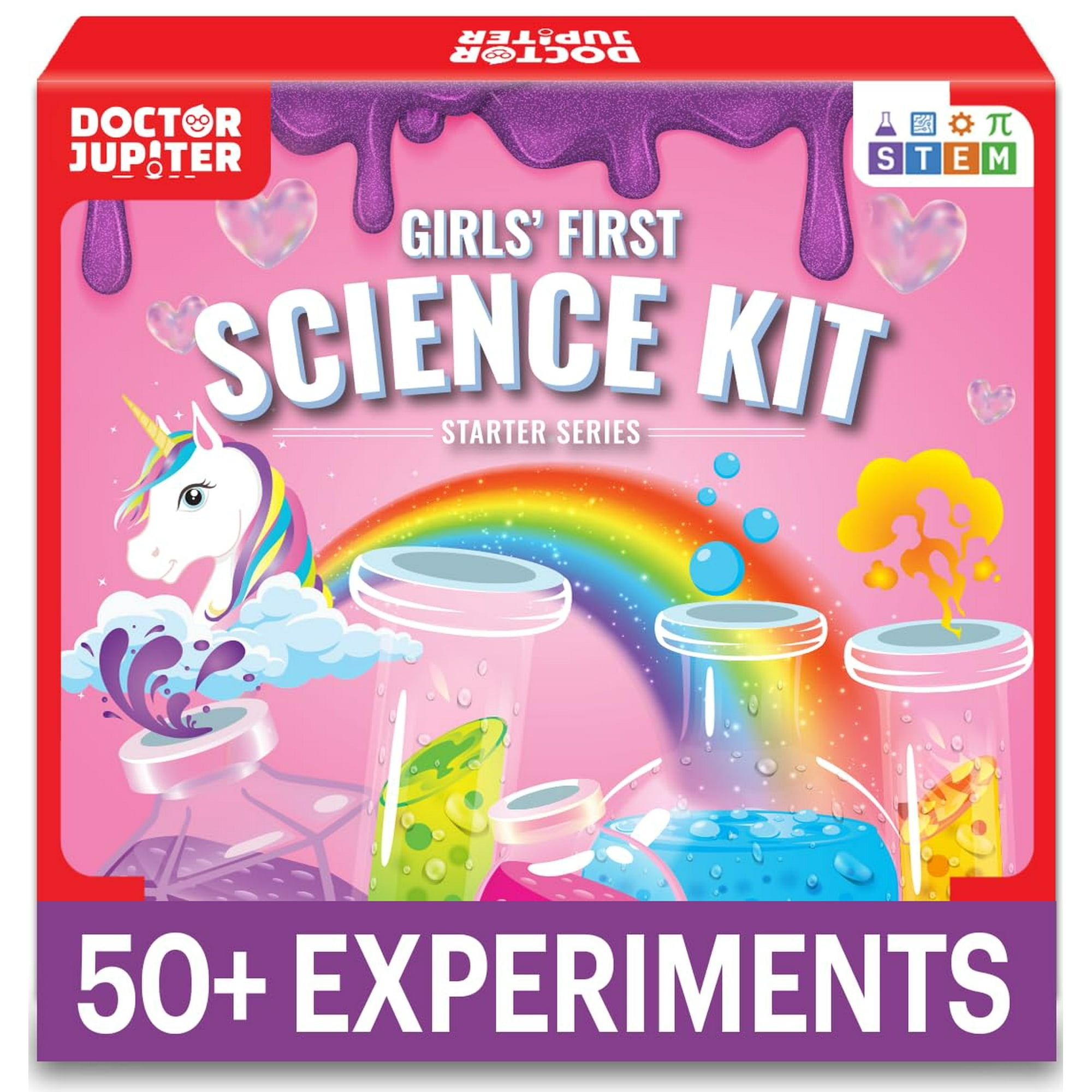 Kit Científico Doctor Jupiter Para Niñas De Más De 4 Años De Aprendizaje Stem