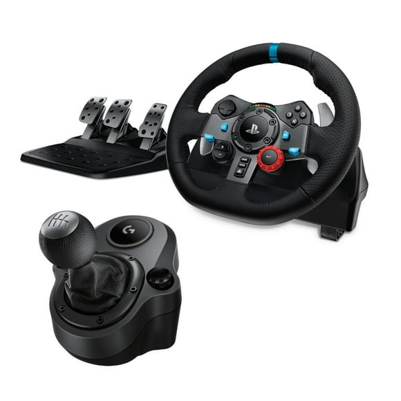 Volante Combo G29 PS5 PS4 PC + Palanca