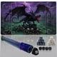 thumbnail image 1 of Tapete de juego Extalas Roaring Dragon 61 x 36 cm impermeable, 1 of 6